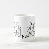 Mug Vous ne gagnez pas des amis avec de la salade ! (Centre)