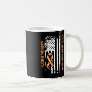 Mug Vous ne lutterez jamais seul Cancer du Sang Leukem