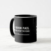 Mug vous ne manquerez jamais tant que vous n'arrêtez p (Devant gauche)