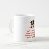 Mug Vous Ne Marcherez Jamais Seul (Devant gauche)
