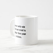 Mug Vous ne pouvez gagner que (Devant gauche)