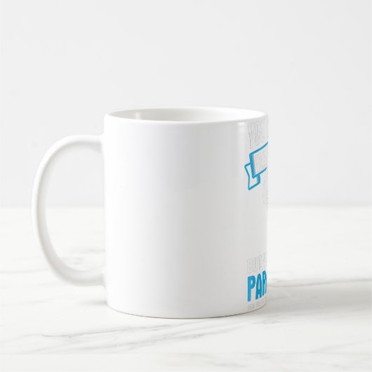Mug Vous ne pouvez pas acheter Happiness Paramotor Pow (Gauche)