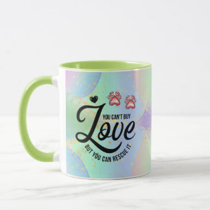 Mug Vous ne pouvez pas acheter l'amour mais vous pouve