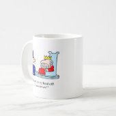 Mug Vous ne pouvez pas couper ma tête - j'ai la tenure (Devant gauche)