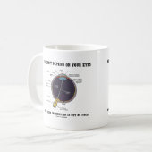 Mug Vous ne pouvez pas dépendre de vos yeux Imaginatio (Devant gauche)