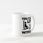 Mug Vous ne pouvez pas lever avec nous (Devant droit)