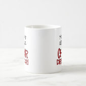 Mug Vous ne pouvez pas m'effrayer, je suis un (Centre)