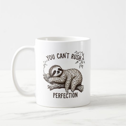 Mug Vous ne pouvez pas pousser la parfums parfaits (Gauche)