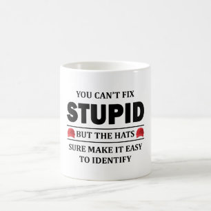 Mug Vous ne pouvez pas réparer les bêtises