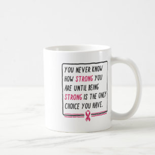 Mug Vous Ne Savez Jamais À Quel Point Vous Êtes Fort C
