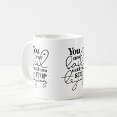 Mug Vous N'Échouez Jamais Avant... Musique motivationn (Devant gauche)