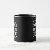 Mug Vous n'échouez jamais tant que vous continuez d'es (Centre)