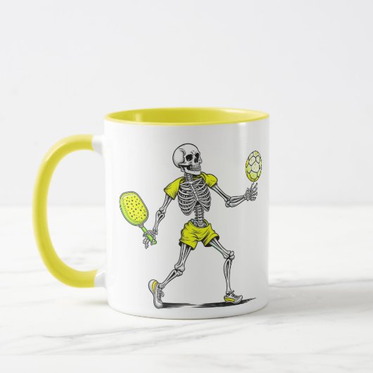 Mug Vous n'êtes jamais trop vieux pour le Pickleball (Gauche)