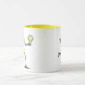 Mug Vous n'êtes jamais trop vieux pour le Pickleball (Centre)