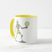 Mug Vous n'êtes jamais trop vieux pour le Pickleball (Devant gauche)