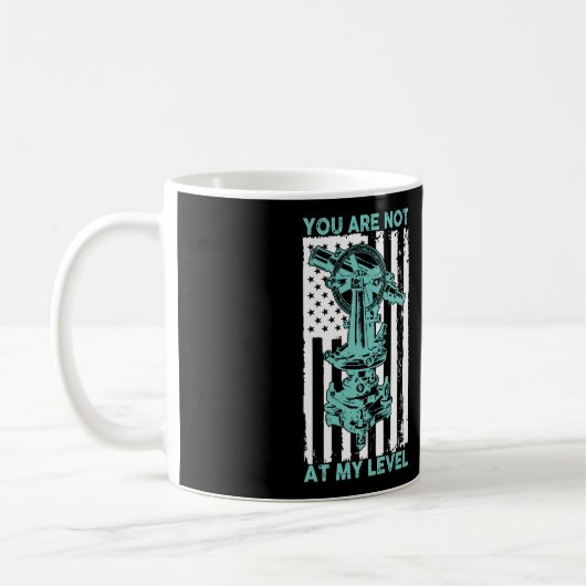 Mug Vous N'Êtes Pas À Mon Niveau Surveillant Terrestre (Gauche)