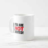 Mug Vous n'êtes pas coupé Drôle de réunion (Devant gauche)