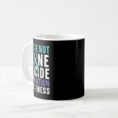 Mug Vous n'êtes pas seul Prévention de la dépression e (Devant gauche)