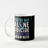 Mug Vous n'êtes pas seul Prévention de la dépression e (Gauche)
