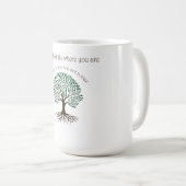 Mug Vous n'êtes pas un arbre (Devant droit)