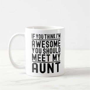 Mug Vous pensez que je suis génial, vous devriez renco