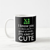 Mug Vous pensez que vous êtes bons chez Excel qu'il (Gauche)