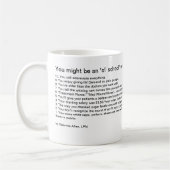Mug Vous pourriez être une infirmière de' "école" d'ol (Gauche)