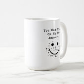 Mug Vous Pouvez Compter sur Moi Pour des Réponses Math (Devant droit)