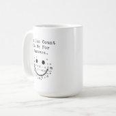 Mug Vous Pouvez Compter sur Moi Pour des Réponses Math (Devant gauche)