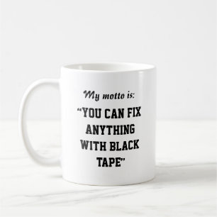 Mug Vous Pouvez Corriger Tout Avec Une Bande Noire