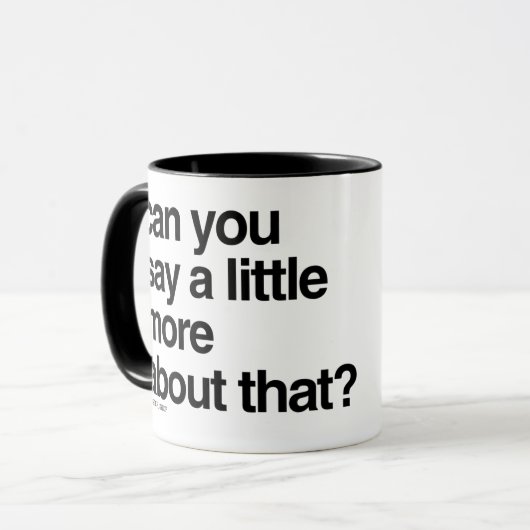 Mug Vous pouvez dire... ? (Devant gauche)