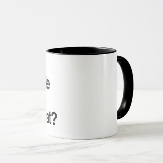 Mug Vous pouvez dire... ? (Devant droit)