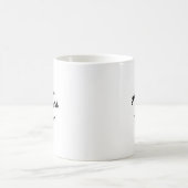 Mug Vous Pouvez Faire Des Choses Dures Citation Typogr (Centre)