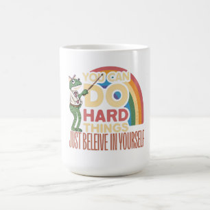 Mug Vous Pouvez Faire Des Choses Dures, Imprimable À L