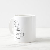 Mug Vous Pouvez Le Faire Café (Devant gauche)