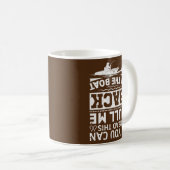 Mug Vous Pouvez Lire Ce Retirer Dans Le Bateau (Devant droit)