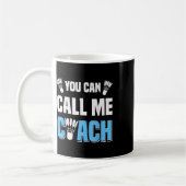Mug Vous Pouvez M'Appeler Coach Badminton Player Cross (Gauche)