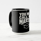 Mug Vous pouvez m'appeler diplômé de master 2024 (Devant gauche)