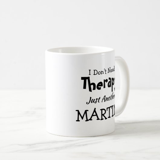 Mug Vous pouvez modifier le texte - Pas besoin de Mart (Devant droit)