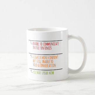 Mug Vous Pouvez Parler Maintenant Lignes De Remplissag