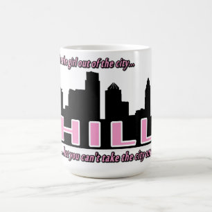 Mug Vous pouvez prendre la fille hors de la ville