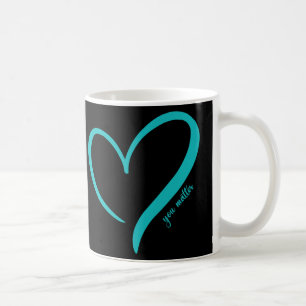 Mug Vous Prévention du suicide Sensibilisation Turquoi