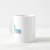 Mug Vous Prévention du suicide Sensibilisation Turquoi (Devant gauche)