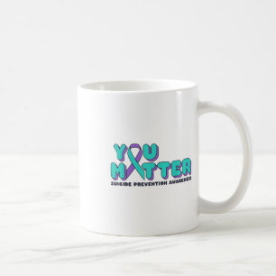 Mug Vous Prévention du suicide Sensibilisation Turquoi