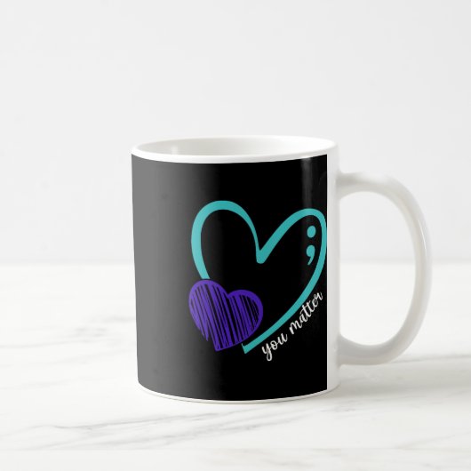 Mug Vous Problème Prévention Suicide Sensibilisation T (Droite)