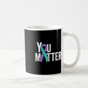 Mug Vous Problème Prévention Suicide Turquoise Purple 