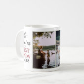 Mug Vous`re Meilleure maman Typographie moderne Photo (Devant gauche)