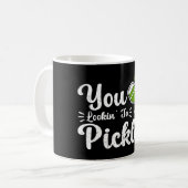 Mug Vous recherchez Pickle Pickleball Player Drôle (Devant gauche)