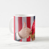 Mug Vous rendez la paternité grande à nouveau Casquett (Devant gauche)