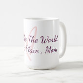Mug Vous rendez le monde meilleur Appréciation (Devant droit)